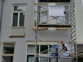 Schilder maarssen aan het werk bij - Brandtstraat in Utrecht